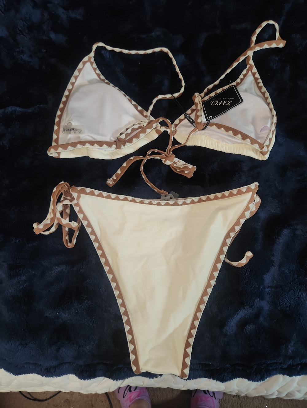Zaful Triangle Bikini - Picture 8 of 9
